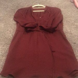 Button Front dress
